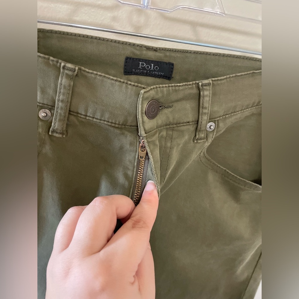 Polo by Ralph Lauren Olive Women Jeans - Picture 3 of 13